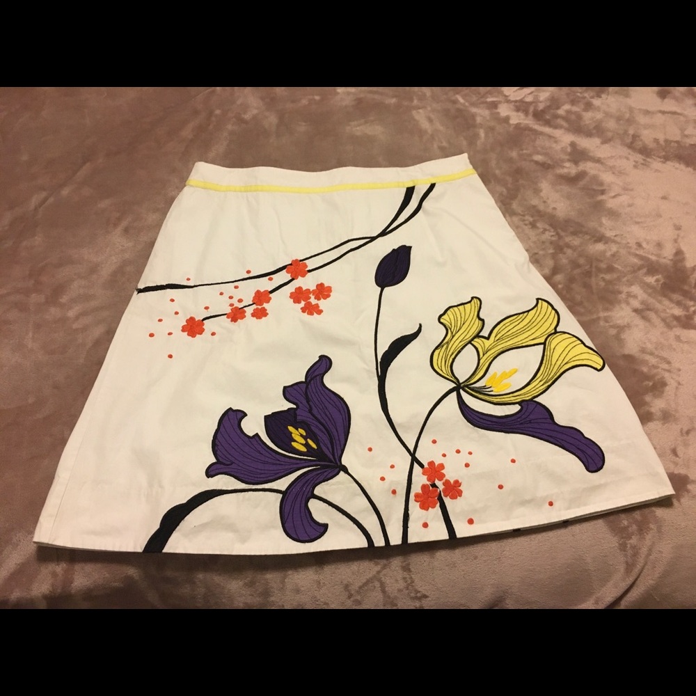 Anthropologie skirt previously worn